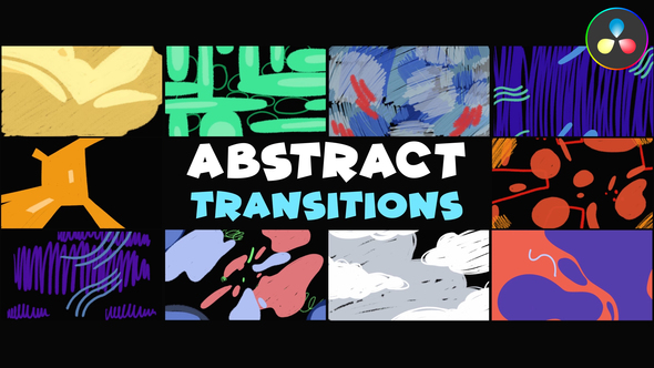 Abstract Pattern Transitions | DaVinci Resolve