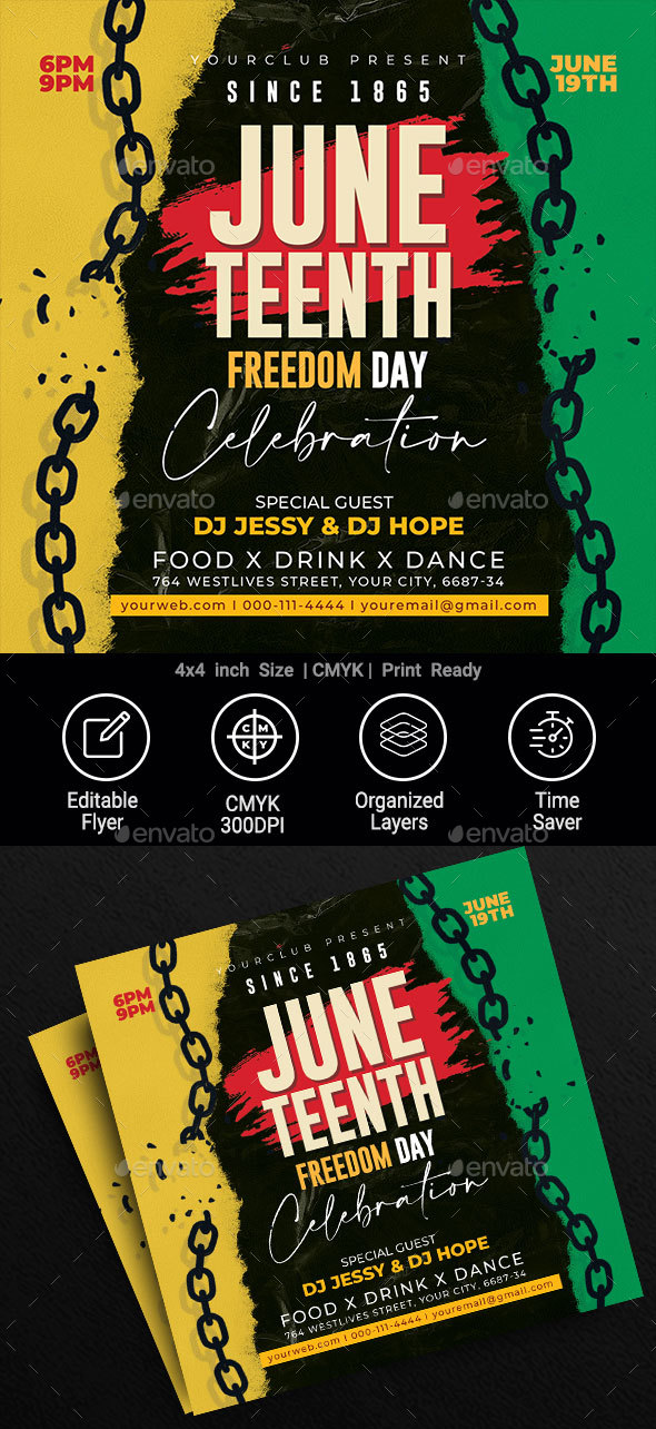 Juneteenth Celebration Flyer
