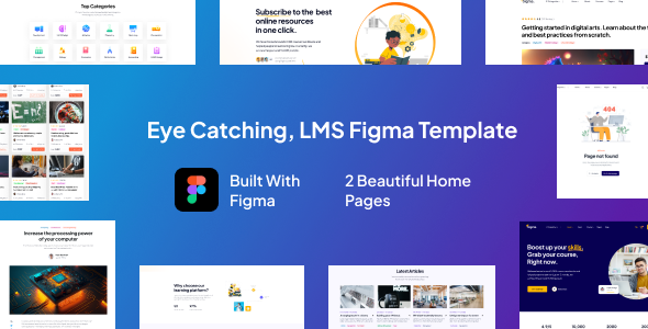 Sigma - LMS Solution Figma Template