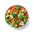 Mix of vegetables in plate. - PhotoDune Item for Sale