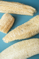 Various loofah sponges reusable skin care tools for bath. Zero waste home concept. - PhotoDune Item for Sale