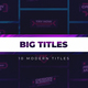 Big Titles - VideoHive Item for Sale