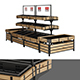 Shelves for Vegetables And Fruits Set 01 by Highbright Retail Solutions - 3DOcean Item for Sale