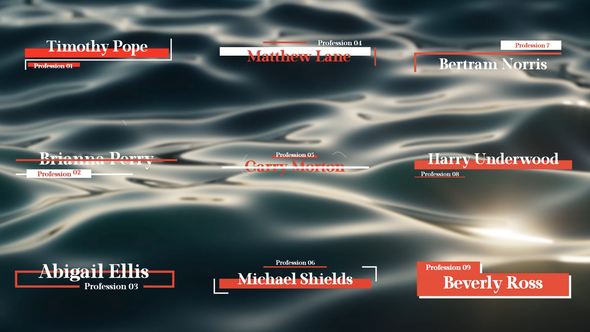 Stop Motion Lower Thirds alt
