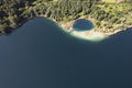 Particular aerial view of the Accesa lake Grosseto - PhotoDune Item for Sale