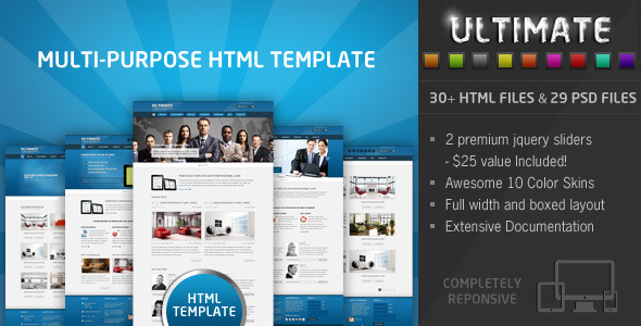 Ultimate - responsywny HTML