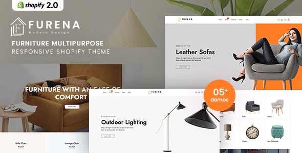 Furena – Furniture Multipurpose Responsive Shopify 2.0 Theme – 0 Sold!