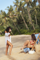 Beach Photoshoot of Bikini Woman Model for Friend Photographer - PhotoDune Item for Sale