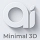 Minimal 3D Logo - VideoHive Item for Sale