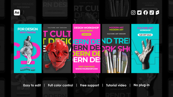 Modern Art Instagram Reels alt