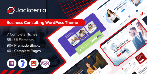 Jackcerra - Business Consulting WordPress Theme