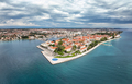Amazing panoramic view of the famous city of Zadar in Croatia - PhotoDune Item for Sale