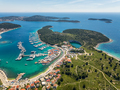 Aerial panoramic view of Rogoznica resort, Croatia - PhotoDune Item for Sale