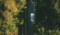 Convertible Car Summer Road Trip Along Scenic Woodland - PhotoDune Item for Sale
