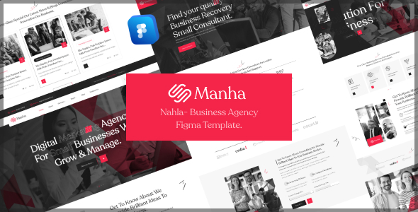 Manha - Business Agency Figma Template