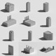 Buildings Collection - 3DOcean Item for Sale