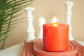 red color candles slowly burning  - PhotoDune Item for Sale