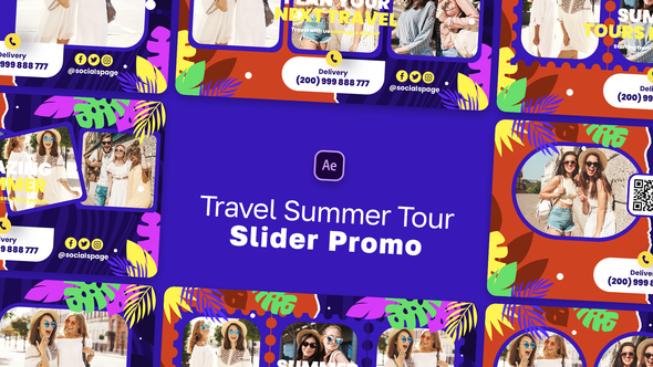 Travel Summer Tour Slider Promo