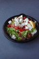  greek salad in a bowl on table. - PhotoDune Item for Sale