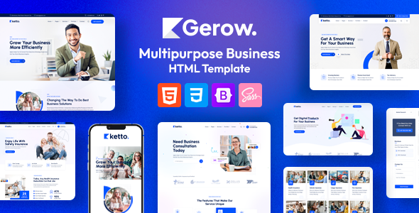 Gerow - Business Consulting HTML Template
