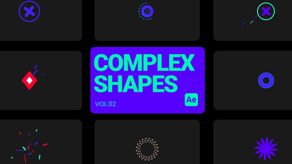 Complex Shapes 02 for After Effects alt