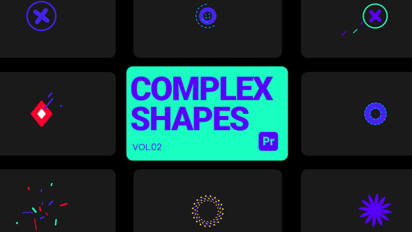 Complex Shapes 02 for Premiere Pro
