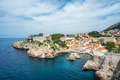 Amazing panoramic view of the famous city of Dubrovnik in Croatia - PhotoDune Item for Sale