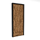 A modern wooden door Low-poly 3D model - 3DOcean Item for Sale