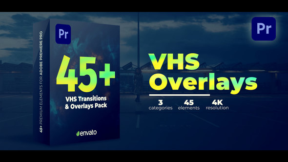 VHS Transitions & Overlays