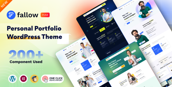 Fallow – Personal Portfolio Theme