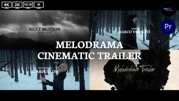 Melodrama Cinematic Trailer | MOGRT