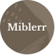 Miblerr — Modern, Elegant and Clean Figma Template - ThemeForest Item for Sale