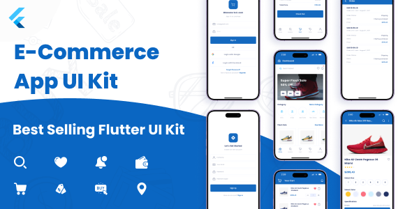 eCommerce – Flutter App UI Kit