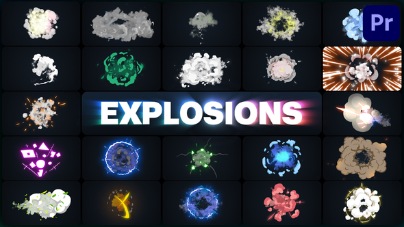 Advanced Explosions Pack for Premiere Pro