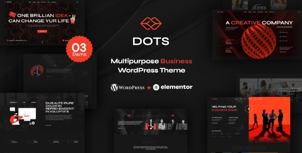 Dots - Creative Agency WordPress Theme