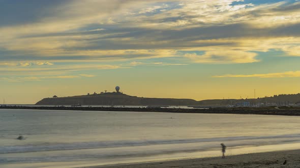 time lapse: pillar point from el granada, sunset 9