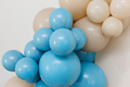 Decor for the holiday is made of colorful latex balloons. - PhotoDune Item for Sale