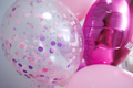A bunch of colorful latex balloons with helium. - PhotoDune Item for Sale