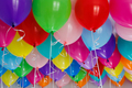 Lots of colorful balloons with helium. - PhotoDune Item for Sale