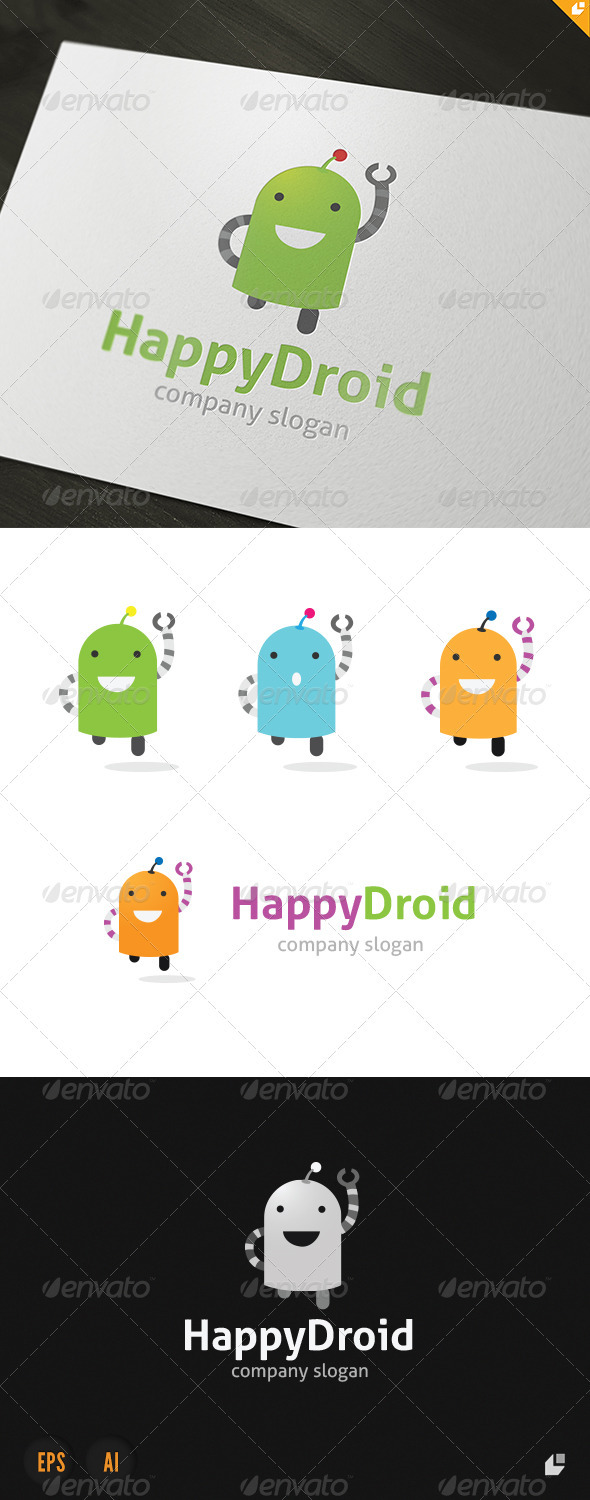 Happy Droid Logo
