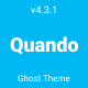 Quando - A minimal Ghost Theme - ThemeForest Item for Sale