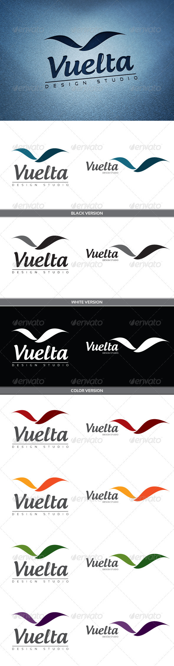 Vuelta 'V' Logo