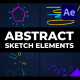 Abstract Sketch Elements | After Effects - VideoHive Item for Sale