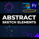 Abstract Sketch Elements | Premiere Pro MOGRT - VideoHive Item for Sale