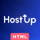 HostUp - Web hosting HTML Template - ThemeForest Item for Sale