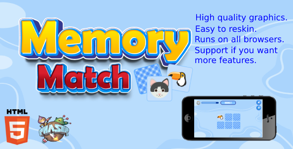 Memory Match - Phaser3