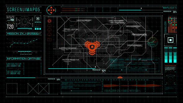 HUD700 Screen MAP5