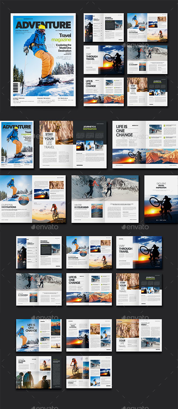 Travel Magazine Template