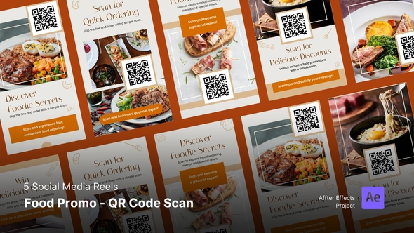 Food Reels - QR Code Promo