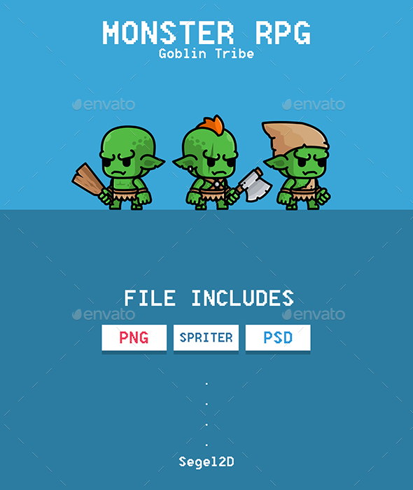 Graphics: 2d Adventure Android Game Axe Cartoon Characters Chibi Club Enemy Fantasy Game Game Assets Goblin Monster Monster Pack Platfrom Rpg Side Scroller Spriter Throw Tribe